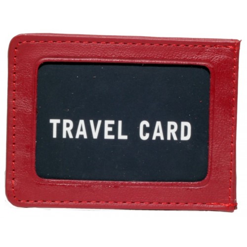 Cow Hide Single Side Travel Card Holder